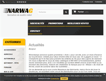 Tablet Screenshot of narwag.fr